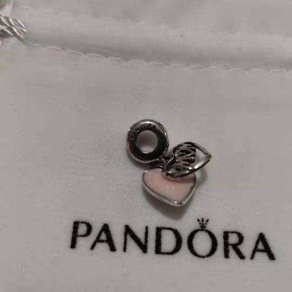 Pandora love mom pink Charm - Picture 6 of 7